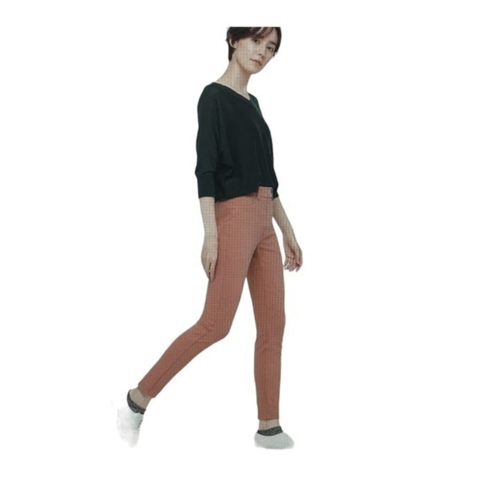 Women's Uniqlo Ultra Stretch Mauve/Pink Jeggings Size XL EUC #7283